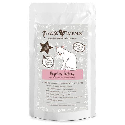 Menú Bigotes Felices (Vacuno)