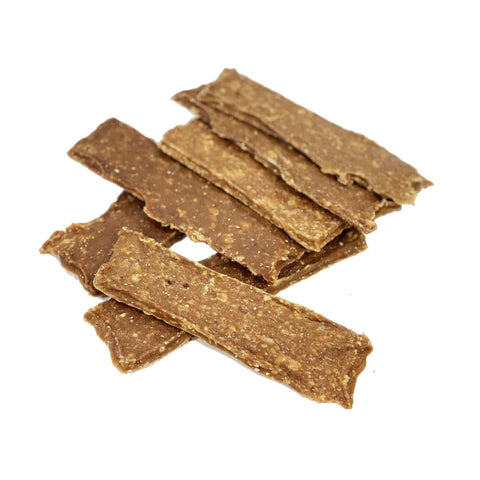 Faisán de Cabañas del Monte para perros, un snack gourmet y natural que tu mascota adorará. Hecho de carne de faisán 100% natural, este premio es rico en proteínas y completamente libre de aditivos y conservantes